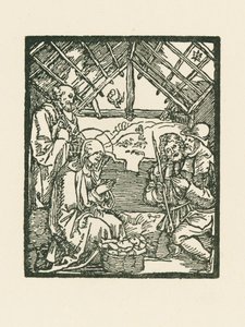 Hyrdernes tilbedelse af Albrecht Dürer or Duerer