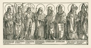 De østrigske helgener af Albrecht Dürer or Duerer