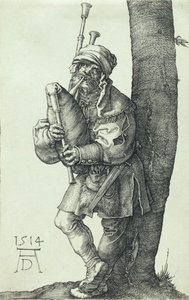 Sækkepiberen af Albrecht Dürer