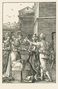 Halshugningen af Johannes Døberen af Albrecht Dürer or Duerer