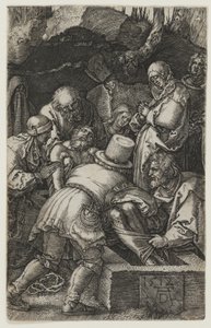 Kristi begravelse af Albrecht Dürer