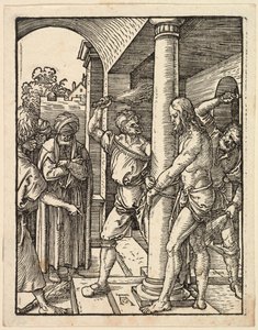 Flageleringen, 1509-11 af Albrecht Dürer
