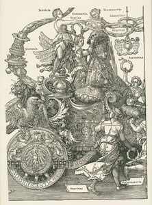 Den store triumfbil af Albrecht Dürer or Duerer