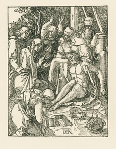 Klagesangen over Kristus, ca. 1509-10 (træsnit)