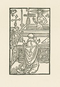 Messen for Sankt Gregorius af Albrecht Dürer or Duerer