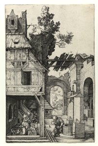 Fødselen, 1504 af Albrecht Dürer