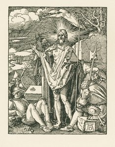 Opstandelsen, ca. 1510 (træsnit) af Albrecht Dürer or Duerer