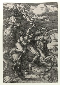 Bortførelsen på enhjørningen af Albrecht Dürer