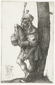 Sækkepibespilleren af Albrecht Dürer or Duerer