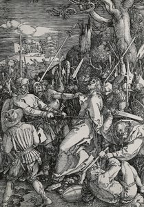Kristi tilfangetagelse af Albrecht Dürer