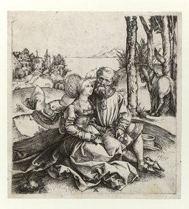 Det usammenhængende ægtepar, ca. 1495 af Albrecht Dürer