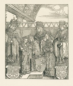 Triumfbue for kejser Maximilian I af Albrecht Dürer or Duerer