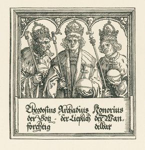 Triumfbue for kejser Maximilian I af Albrecht Dürer or Duerer