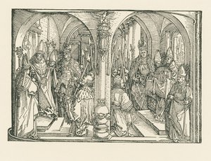 Triumfbue for kejser Maximilian I af Albrecht Dürer or Duerer