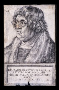 Willibald Pirkheimer af Albrecht Dürer or Duerer