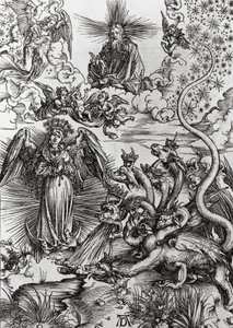 Apokalypsens kvinde og syvhovedet drage, Apokalypsen af Albrecht Dürer