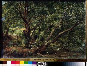 ""Flodens træer"" Maleri af Alexander Ivanov (1806-1858) 1837 Statens Russiske Museum, Sankt Petersborg af Aleksandr Andreevich Ivanov