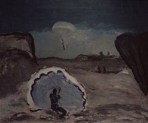 En faldskærmsudspringer, 1932