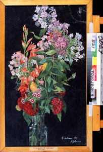 ""Buket blomster"" Maleri af Alexander Yakovlevich Golovin (Alexander Golovin) (1863-1930) 1911 Statens Kunstmuseum, Nizhny Novgorod af Aleksandr Jakovlevic Golovin