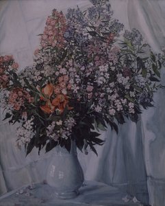 Stilleben. Phloxes, 1911 af Aleksandr Jakovlevic Golovin