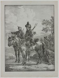 Tartarer til hest af Aleksandr Orlowski