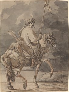 Den polske rytter af Aleksandr Osipovich Orlovskii
