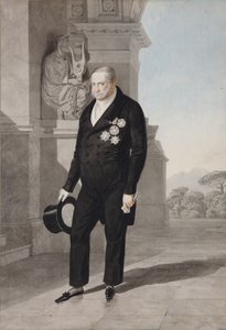 Portræt af kong Frans I af de to Sicilier 1777-1830, 1825