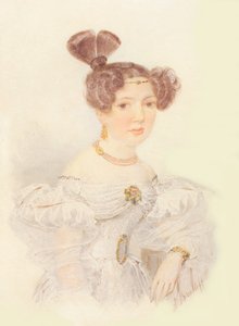 Portræt af Ekaterina Ivanovna Zagryazhskaya 1779-1842