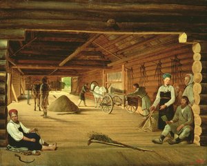 Tærskepladsen, 1821