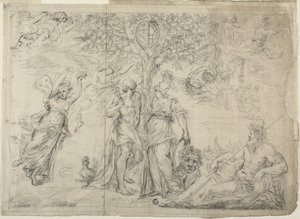 En allegori over Bologna af Alessandro Algardi