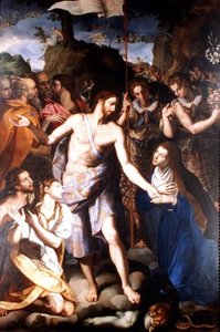 Kristi nedstigning i limbo af Alessandro Allori
