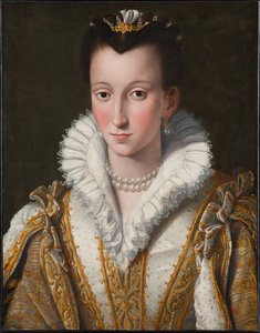 Portræt af Eleonora di Garzia di Toledo, kaldet Dianora (?) af Alessandro Allori