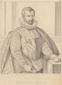 Portræt af Torquato Tasso af Alessandro Allori