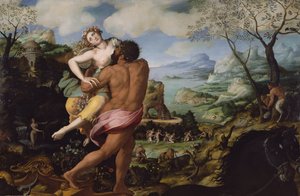 Bortførelsen af Proserpine af Alessandro Allori