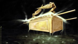 Repræsentation af den hellige pagts ark. Illustration af Alesandro Lonati. 2010 af Alessandro Lonati