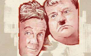 Stan Laurel og Oliver Hardy (illustration) af Alessandro Lonati