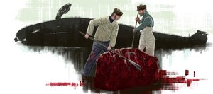 To hvaler skærer en hval af Alessandro Lonati