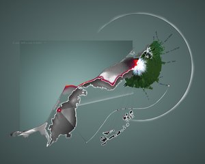 Ukraine angrebet af Rusland, 2022 (illustration) af Alessandro Lonati