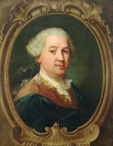 Portræt af Carlo Goldoni (1707-93)