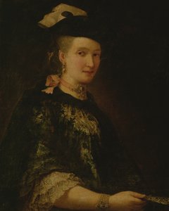 Portræt af en Dame