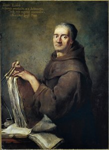 Portræt af arkitekturteoretikeren Carlo Lodoli (olie på lærred