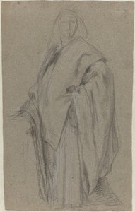 Portræt af en prokurist [verso] af Alessandro Longhi or Pietro Longhi