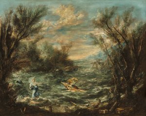 Kristus ved Galilæas Sø, ca. 1740.
