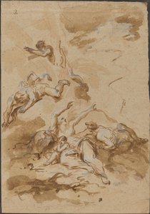 Figurer i en Storm af Alessandro Magnasco