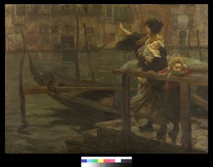 Overgangen eller Sømandens afgang, 1901