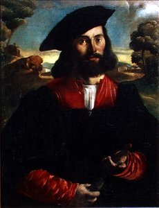 Portræt af en mand af Alessandro Oliverio