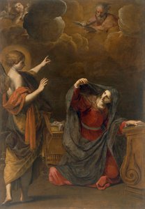 Bebudelse af Alessandro Tiarino (1577-1668), olie på lærred, 209x144, 5 cm
