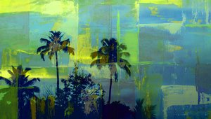Musikfragment, 2019, (blandet medier) af Alex Caminker