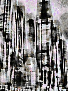 Note II, 2020 (blandet medier) af Alex Caminker