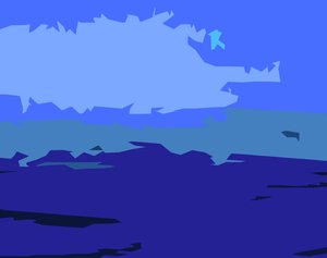 Seascape,2016,(c-print) af Alex Caminker